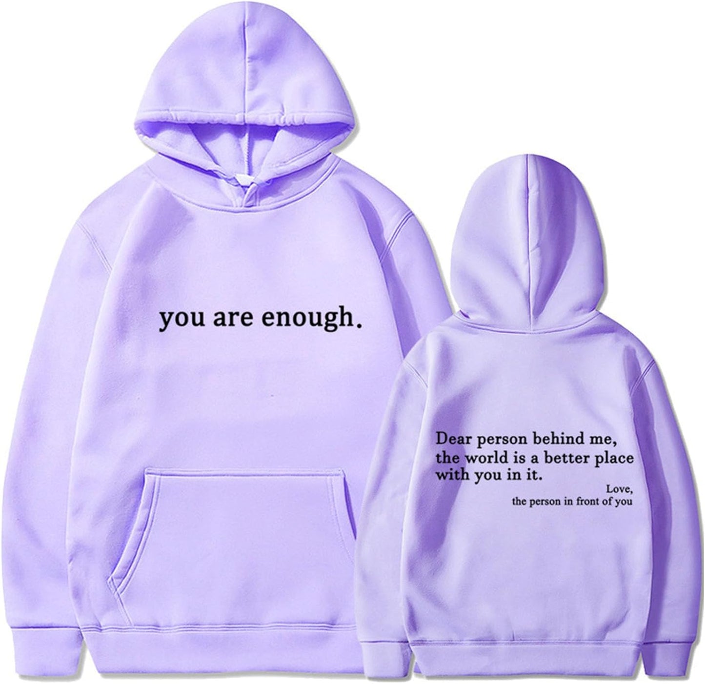 Empowerment Hoodie by ElleBloom - You Are Enough!