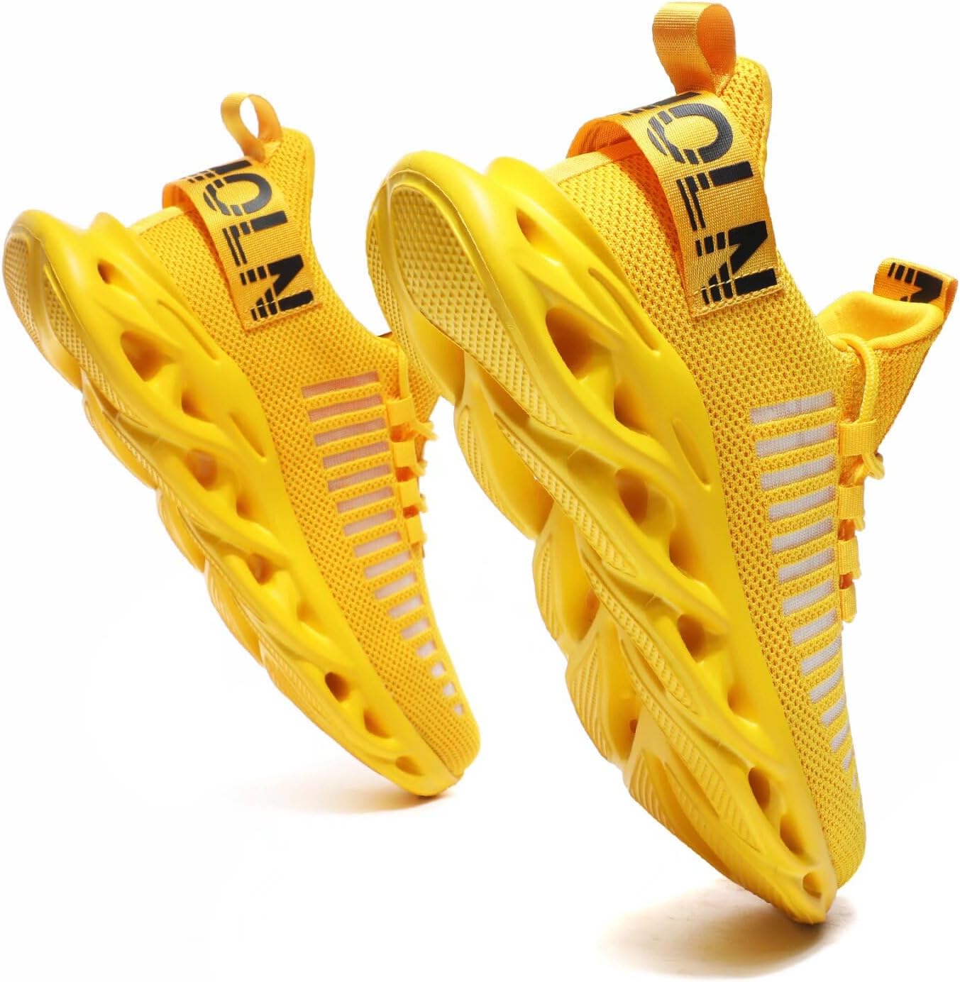 GSLMOLN Men's Slip on Breathable Walking Shoes for Comfort