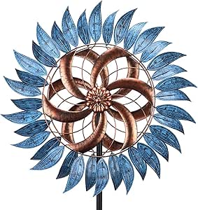 MUMTOP Wind Spinners Outdoor Metal for Garden Decor and More