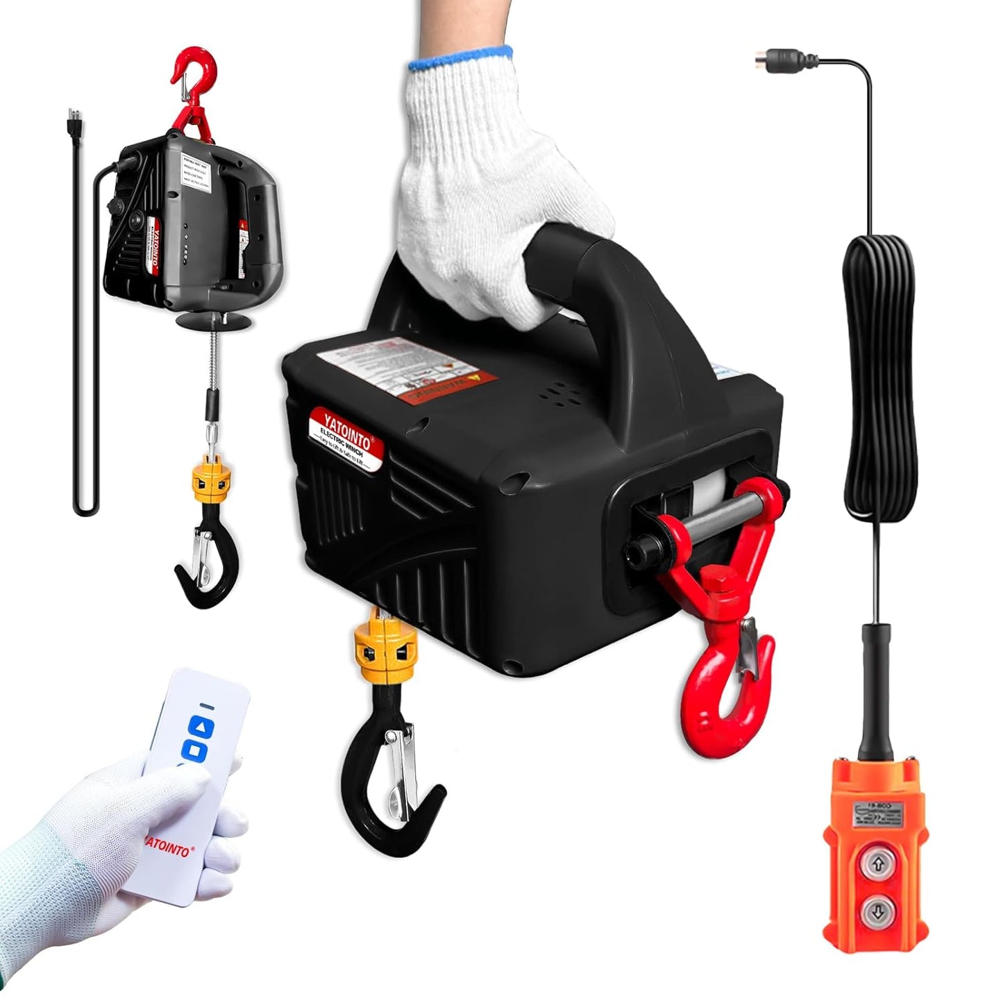 1100 Lbs Electric Hoist Winch for Safe and Efficient Lifting
