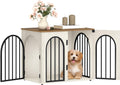 26.8ft' Wooden Dog Crate Furniture for Small Dogs and Decor