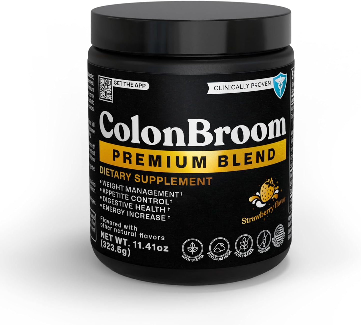 ColonBroom Premium Powder Supplement for Gut Health and Energy