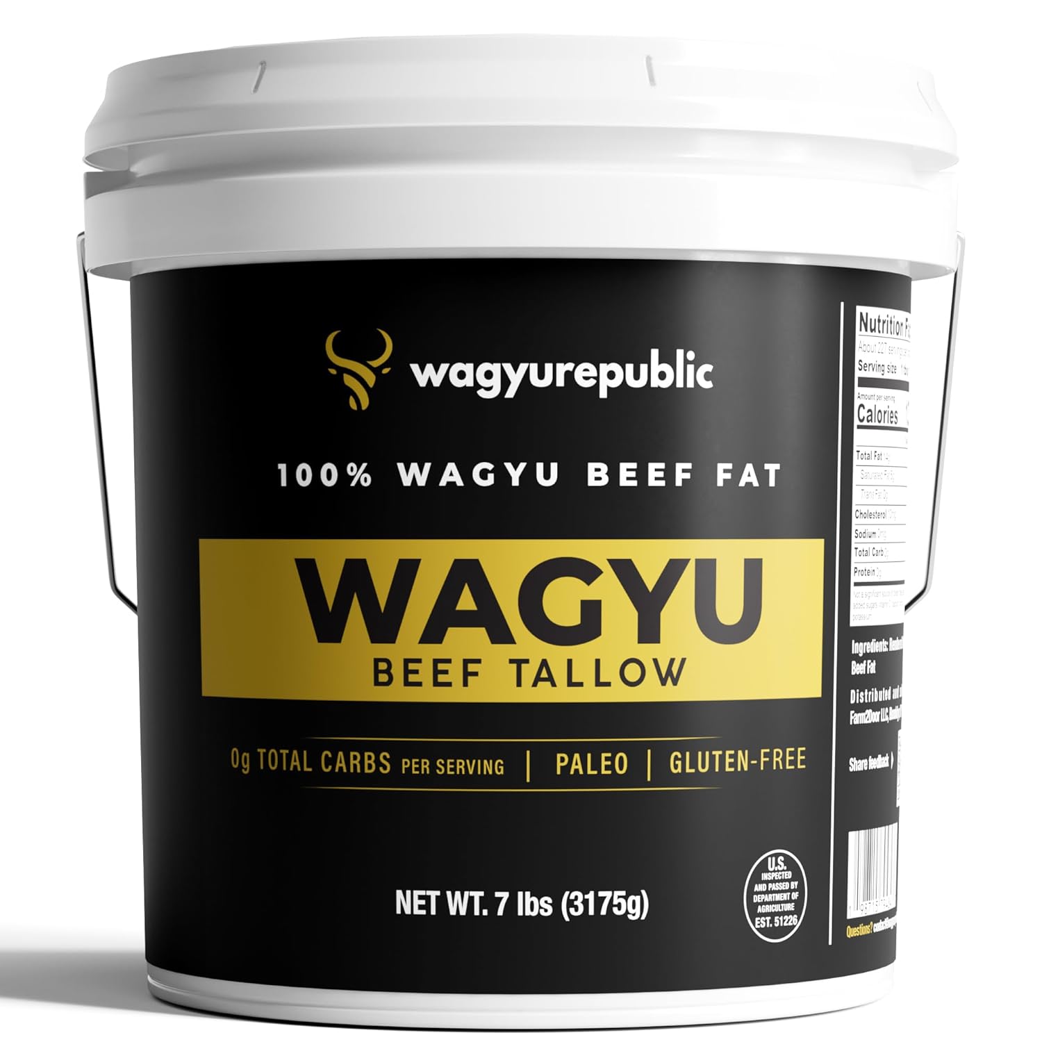 Wagyu Republic Beef Tallow for Cooking and Keto Diets