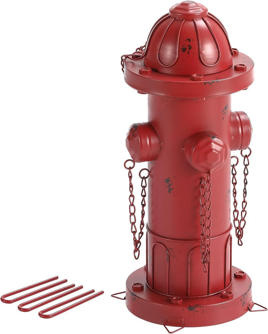 16.5 H Metal Fire Hydrant for Dogs to Pee On - Vintage Decor