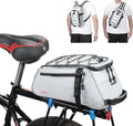 KEMIMOTO 11L Bike Bag for Rear Rack - Reflective, Water-Resistant