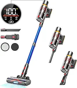 Cordless Vacuum Cleaner with 45Kpa Suction for Home Use