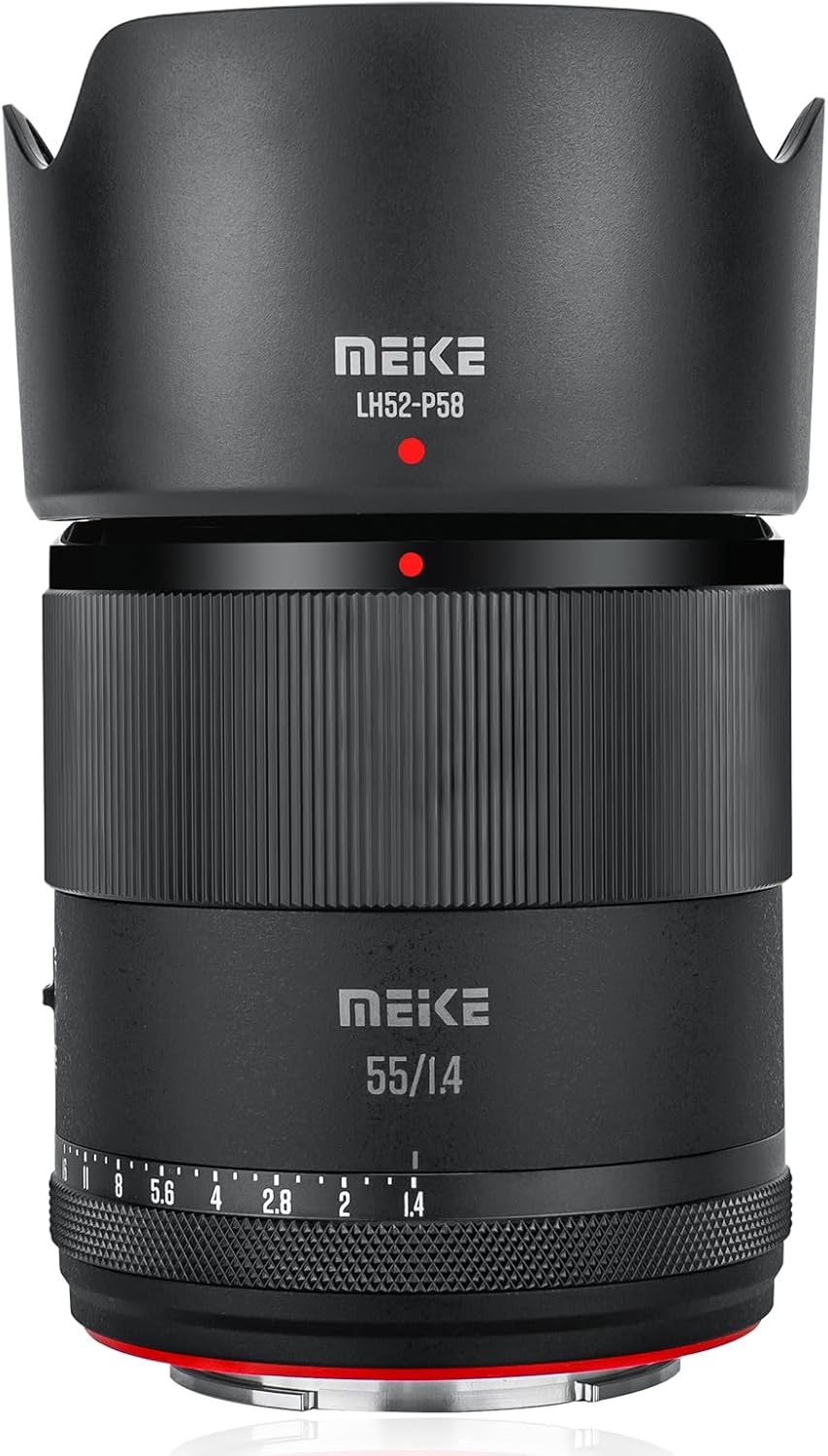 Meike 55mm F1.4 APS-C Frame AF STM Lens for Fujifilm Cameras