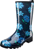 HISEA Women's Rain Boots Mid Calf Garden Boots - Waterproof