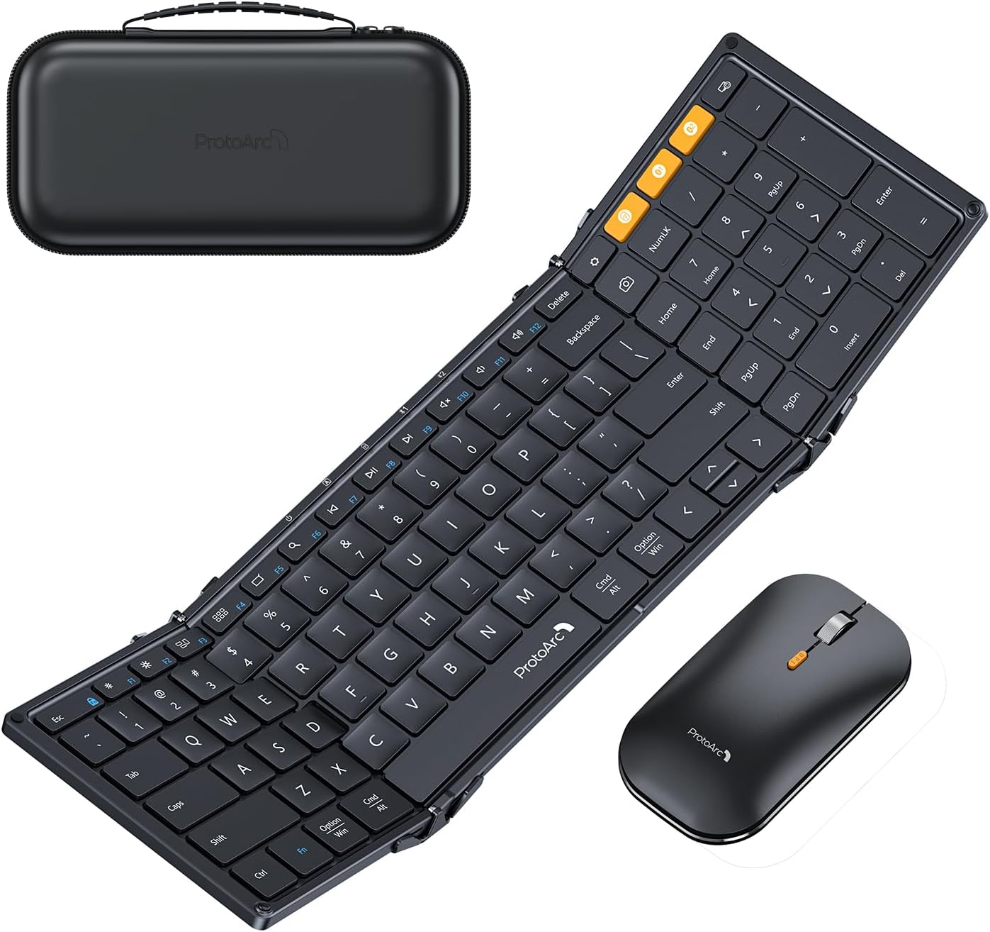 ProtoArc Foldable Keyboard & Mouse Combo - Business & Travel Essential