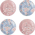 Bico Spring Sakura Salad Plates Set of 4 8.75 in - Vibrant Ceramic
