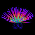 Uniclife Rainbow Sea Urchin Aquarium Ornament - Glowing Silicone Decor