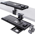 Adjustable Keyboard Tray for Above Desk & Under Desk Use - Ergonomic
