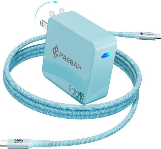 100W GaN Fast Charger for MacBook & More