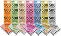 Tiger Chef Coat Check Tickets 7-Pack Colored 500 Per Box - Reliable ID