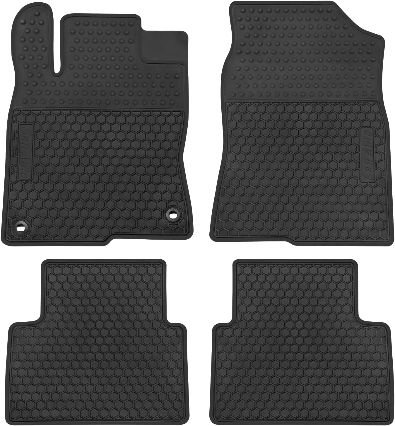 Custom Fit Car Rubber Floor Mat for Honda Civic Sedan 2016-2021