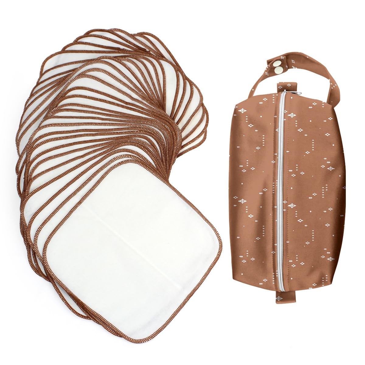 Reusable Cotton Baby Wipes by Mama Koala