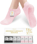 7 Pairs Pilates Socks with Grips for Women - Non-Slip Yoga & Barre