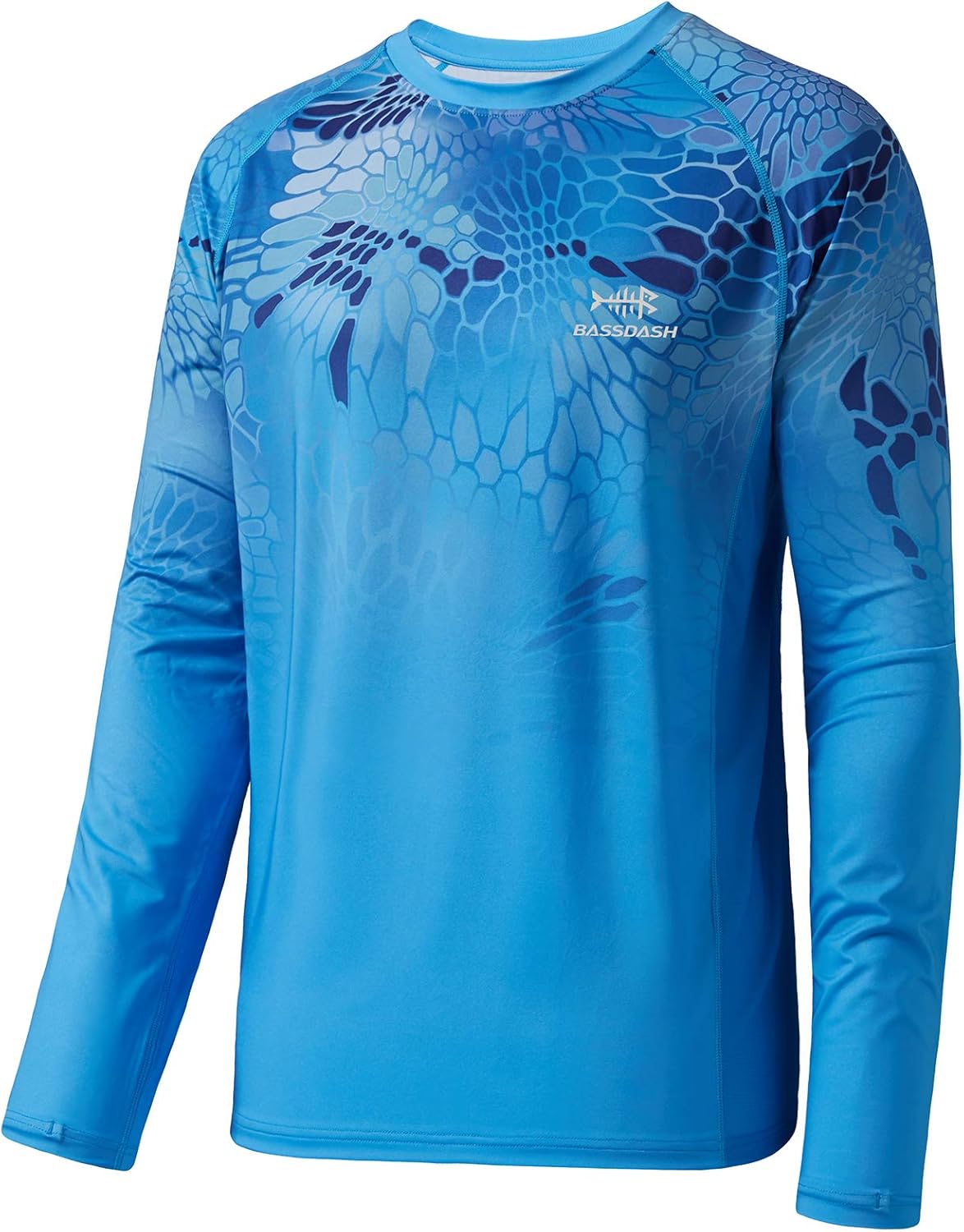 BASSDASH UPF 50+ Quick Dry Camo Fishing Shirt
