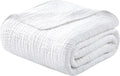 Muslin Blanket 100% Organic Cotton Twin 60 x 80 - Lightweight Summer