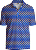 Tipsy Elves Men's Athletic Fit Golf Polo Shirt - Performance & Comfort