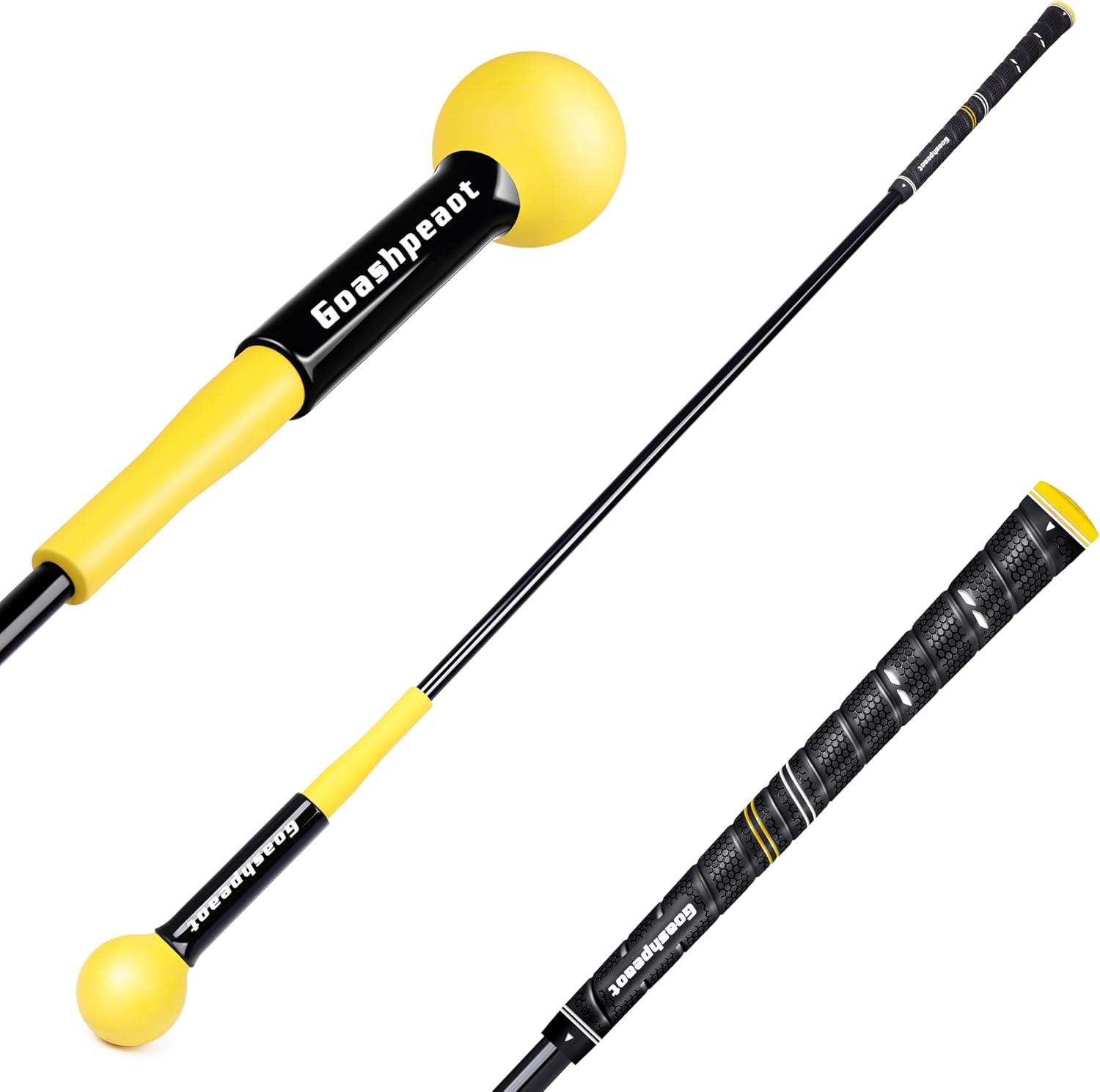 Golf Swing Trainer for Strength, Tempo, and Balance Improvement