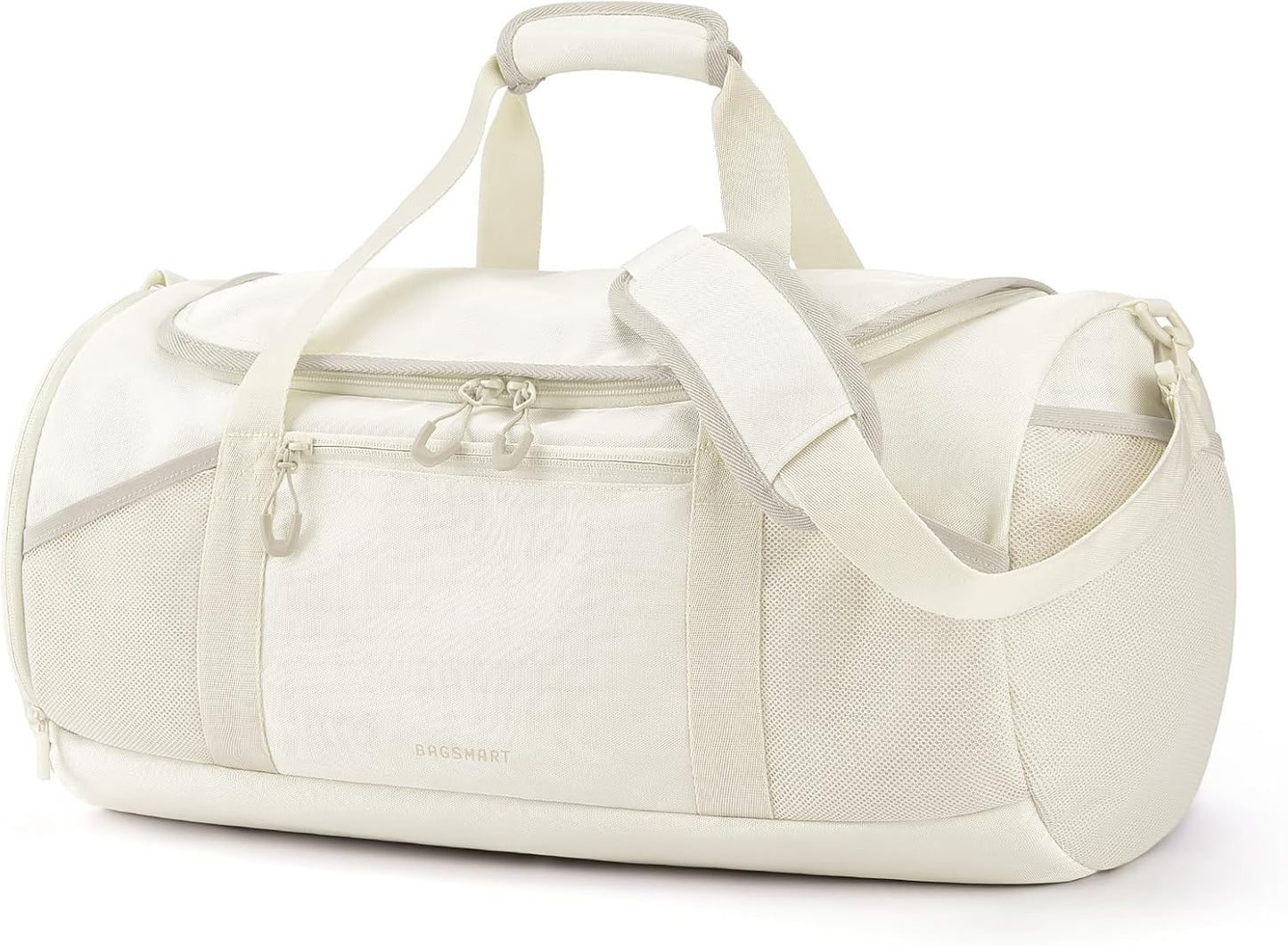 BAGSMART Lightweight Gym Duffel with Shoe Compartment