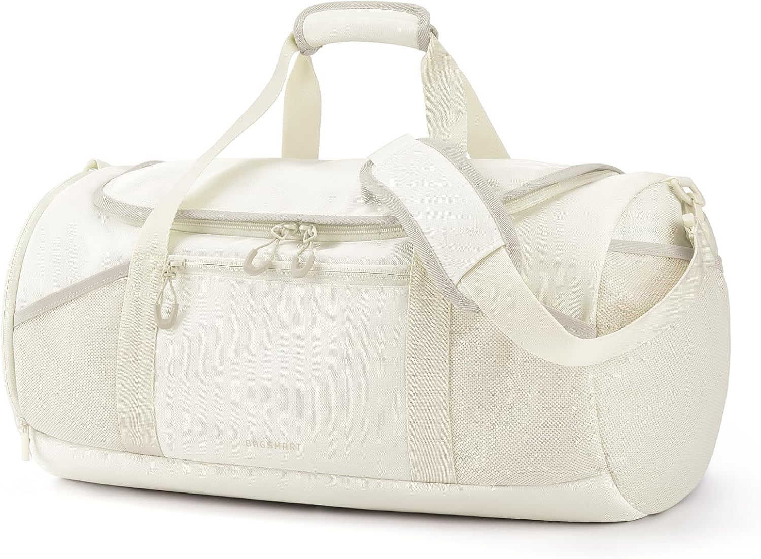 BAGSMART Lightweight Gym Duffel with Shoe Compartment