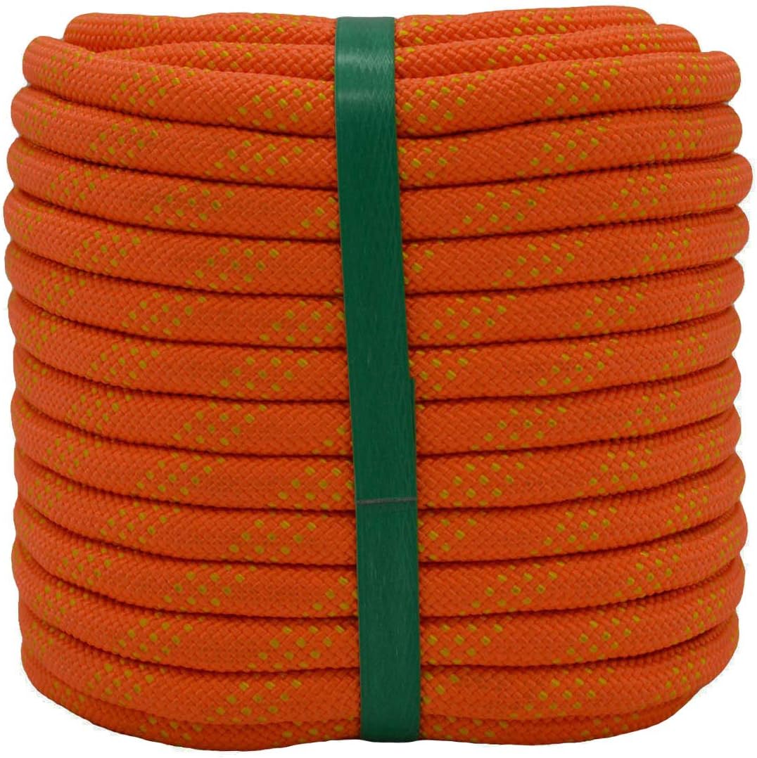 YUZENET Arborist Rope: Strong 3/8 x 100ft for Tree Climbing, Camping