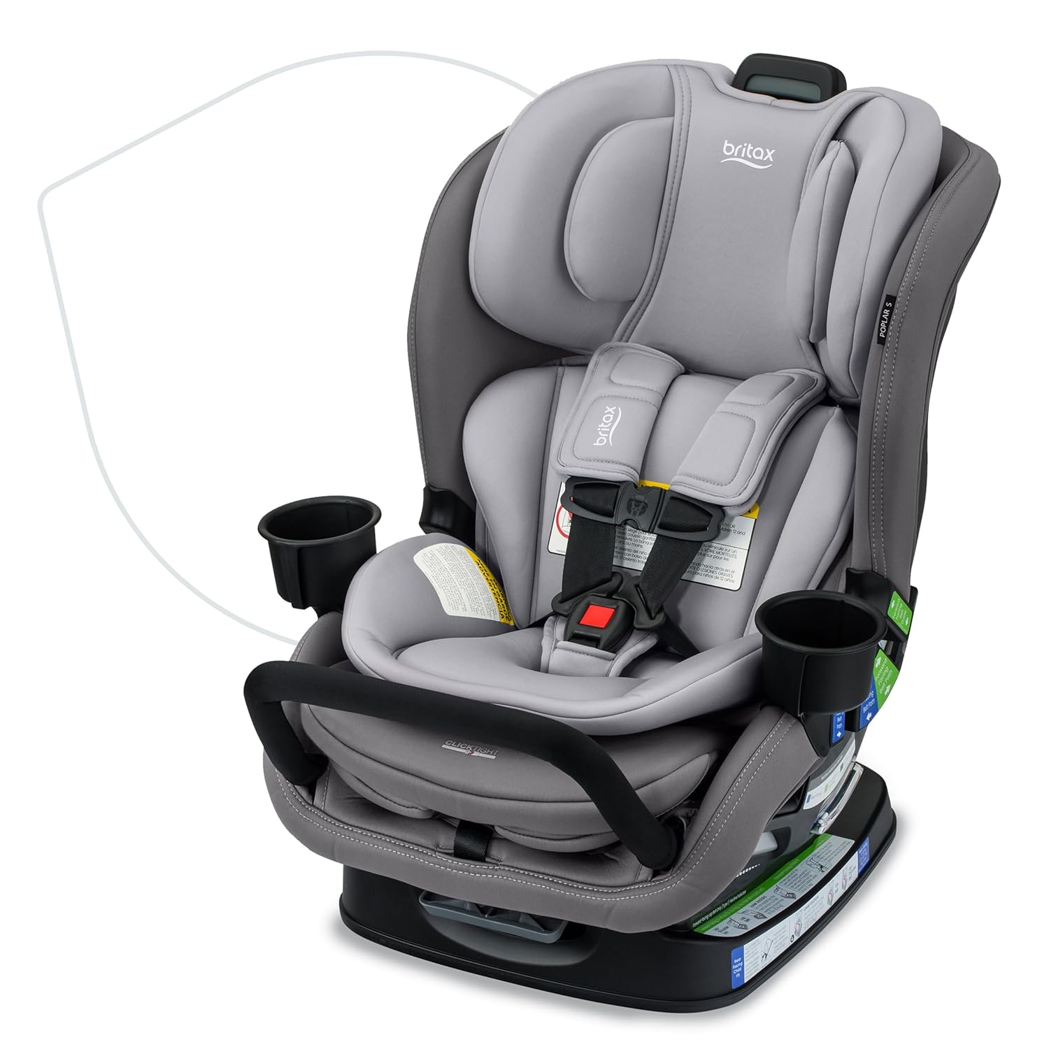 Britax Poplar S Convertible Car Seat with ClickTight Technology