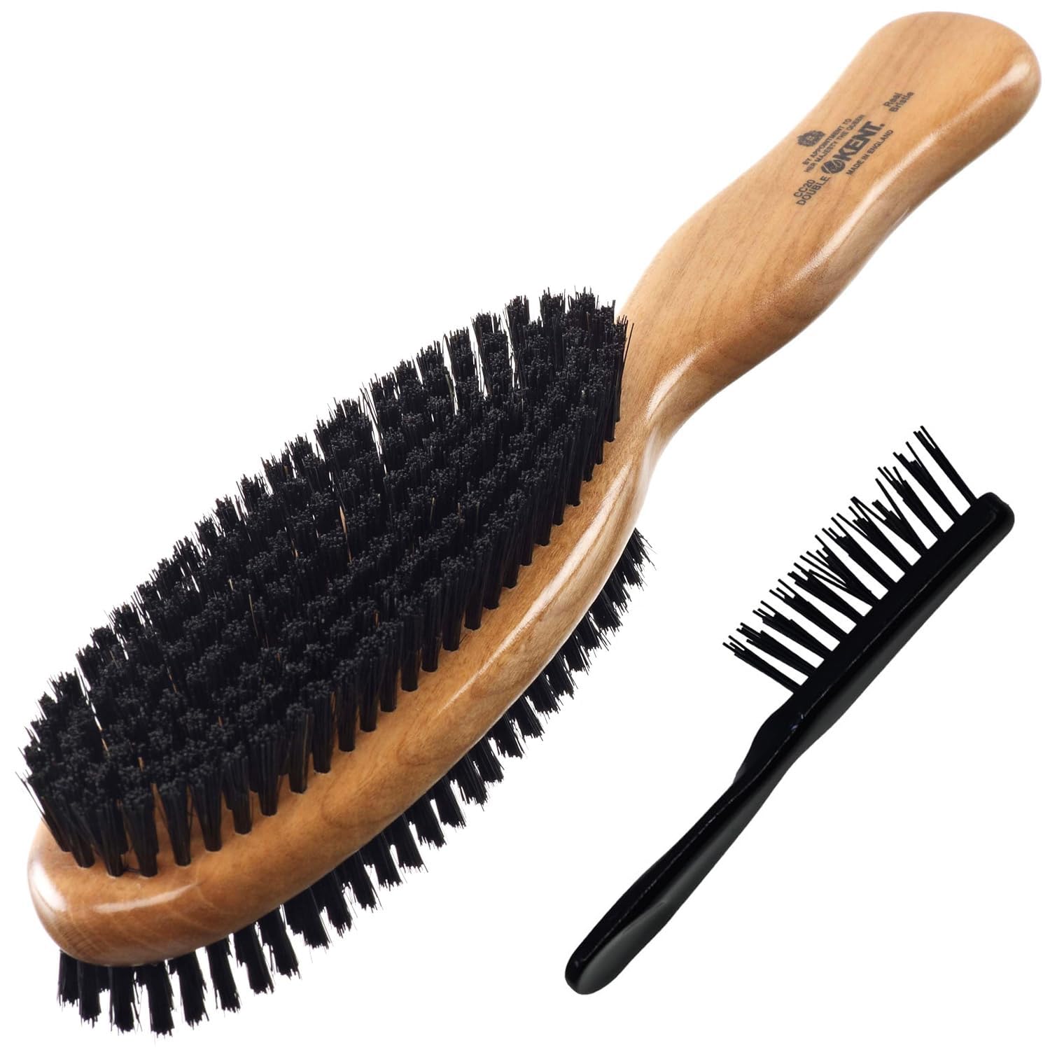 Kent CC20 Double Sided Cherrywood Clothes Brush for Fabrics