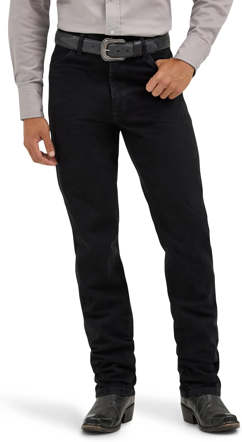 Wrangler Men's Cowboy Cut Rigid Slim Fit Jean for Stylish Comfort