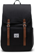 Herschel Retreat Small Backpack, Black - Durable 17L Daypack