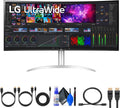 LG UltraWide 40WP95C-W 39.7in Curved 5K2K Monitor - Immersive