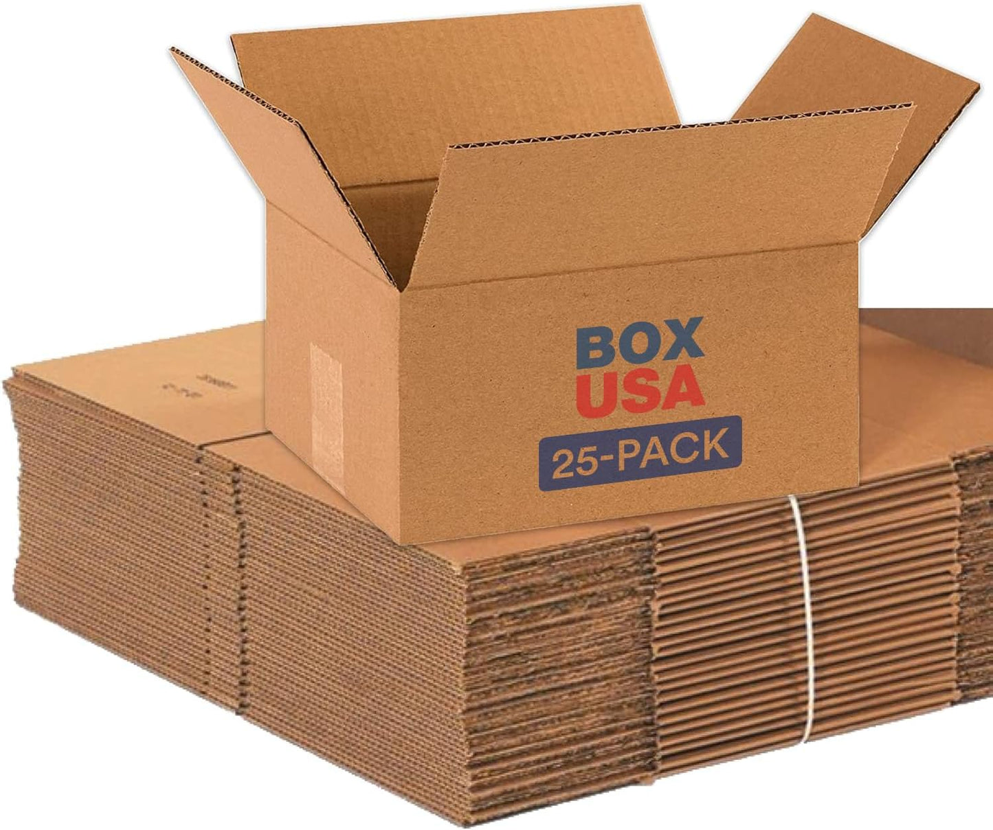 BOX USA 10 x 8 x 5 Corrugated Cardboard Boxes for Moving