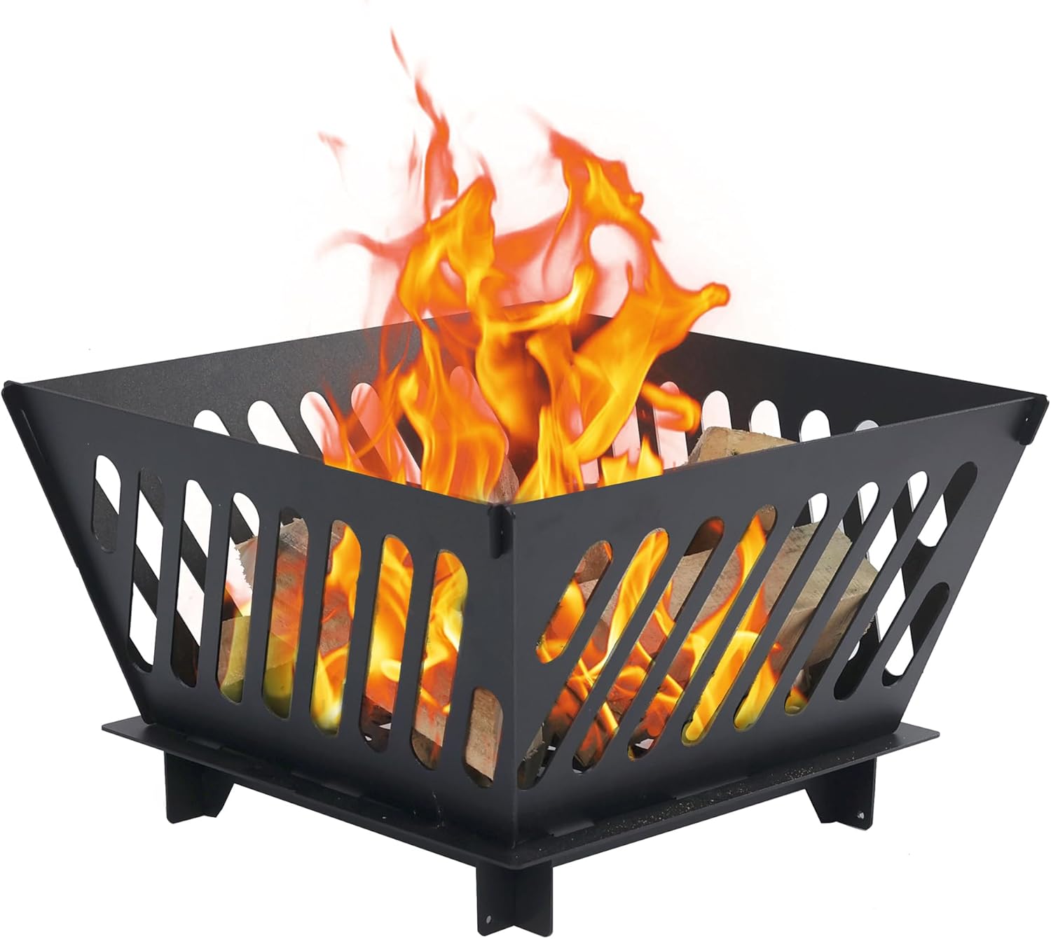 25 Inch Portable Fire Pit for Camping and Outdoor Activities