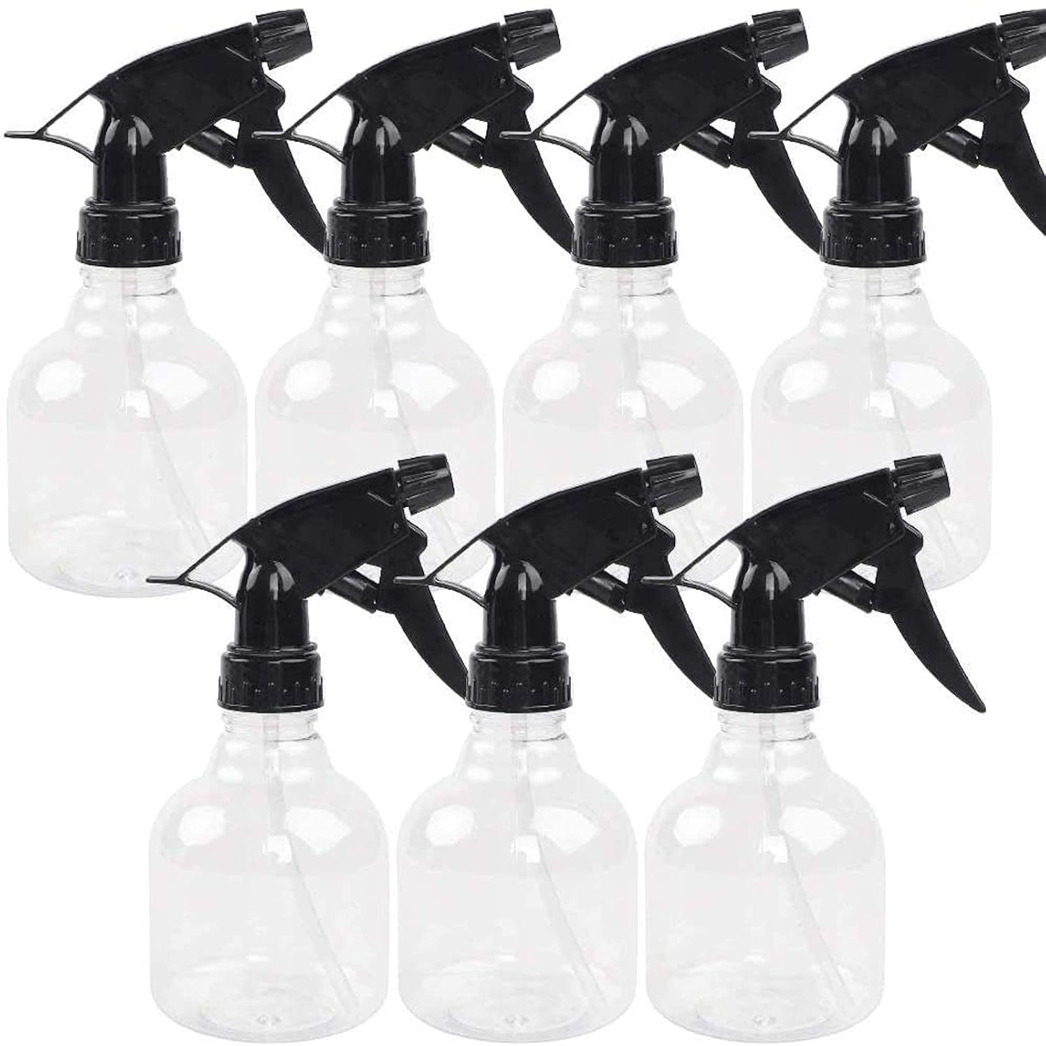 Adjustable Nozzle Spray Bottles Set - Hair & Cleaning Solutions