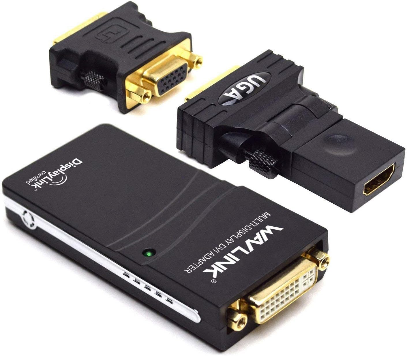 WAVLINK USB to VGA/DVI/HDMI Adapter for Multiple Monitors