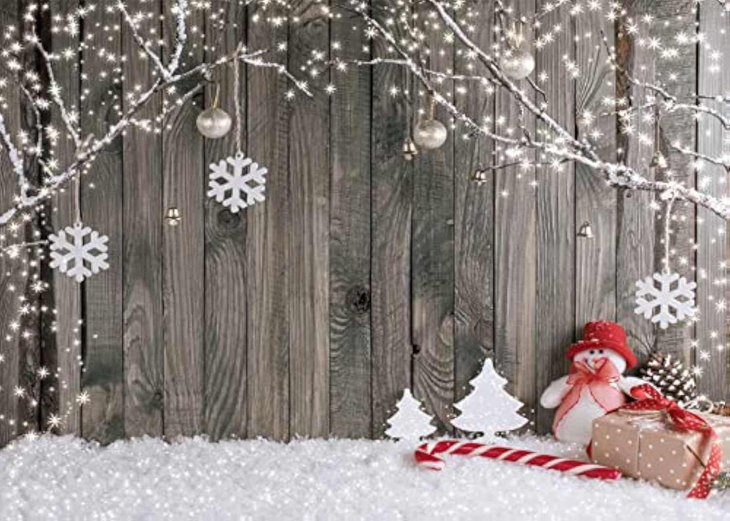 12X10FT Christmas Backdrop for Stunning Holiday Photography
