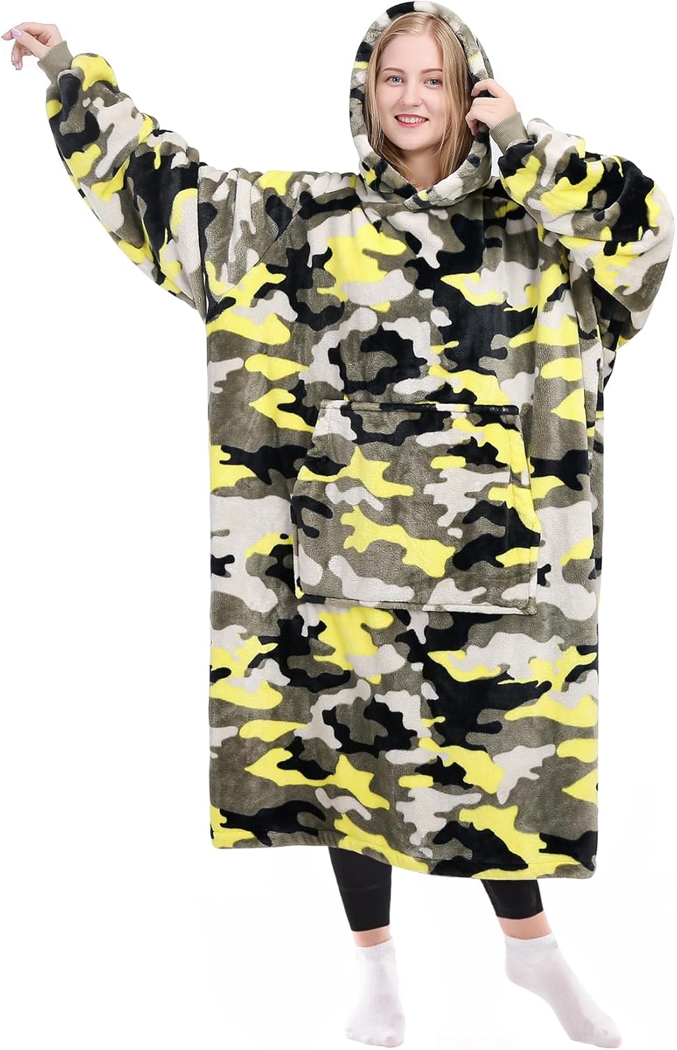 KPBLIS Wearable Blanket Hoodie for Cozy Comfort and Style