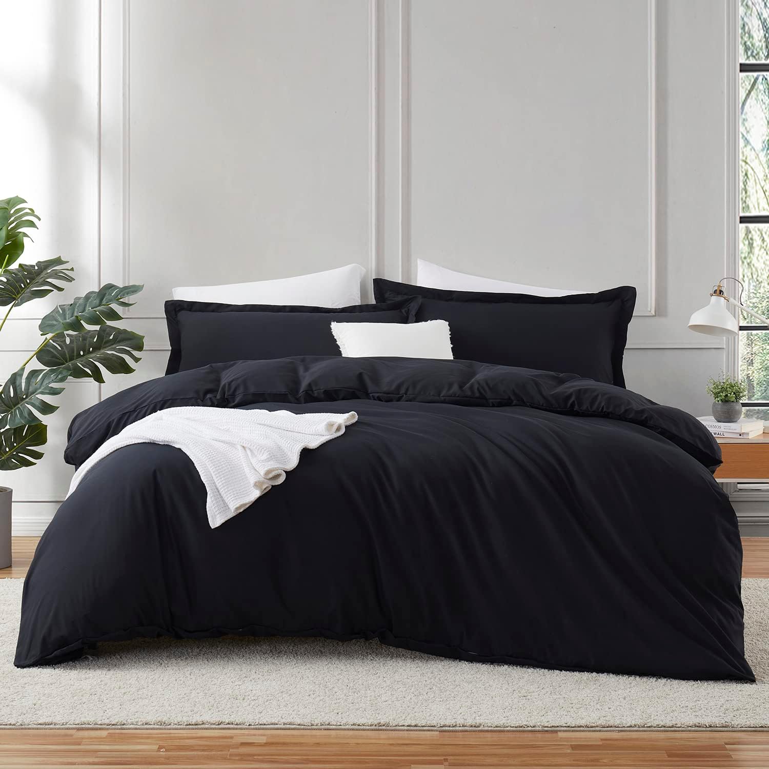 California King Duvet Cover Set - Soft 3 Piece Bedding Set