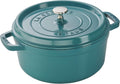 STAUB Cast Iron Round Cocotte 4-Quart Dutch Oven - Moist, Even Cooking