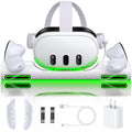 Charger Station for Meta Quest 3 with Fast Magnetic Charging