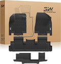 3W Floor Mats for Nissan Pathfinder 2022 2023 2024 2025 - 7 Passenger