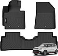 Wailtnb Floor Mats for Kia Soul 2014-2019 - All-Weather Protection
