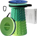 Upgraded XXL 50 Portable Collapsible Stool with Cushion - Sturdy