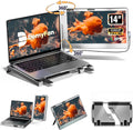 14in Portable Monitor for Laptop - 360 Rotation Screen Extender