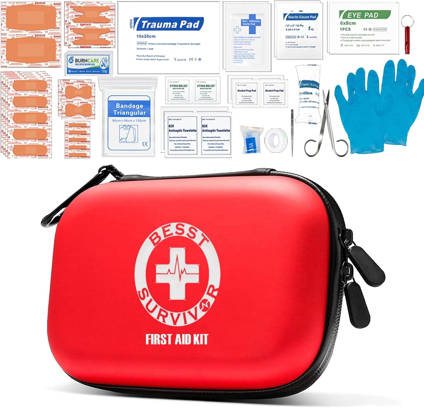 Waterproof Mini First Aid Kit - Durable Emergency Supplies