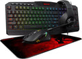 Redragon S101-3 Gamer Bundle: RGB Backlit Keyboard & Mouse, All-in-One PC Gaming Set