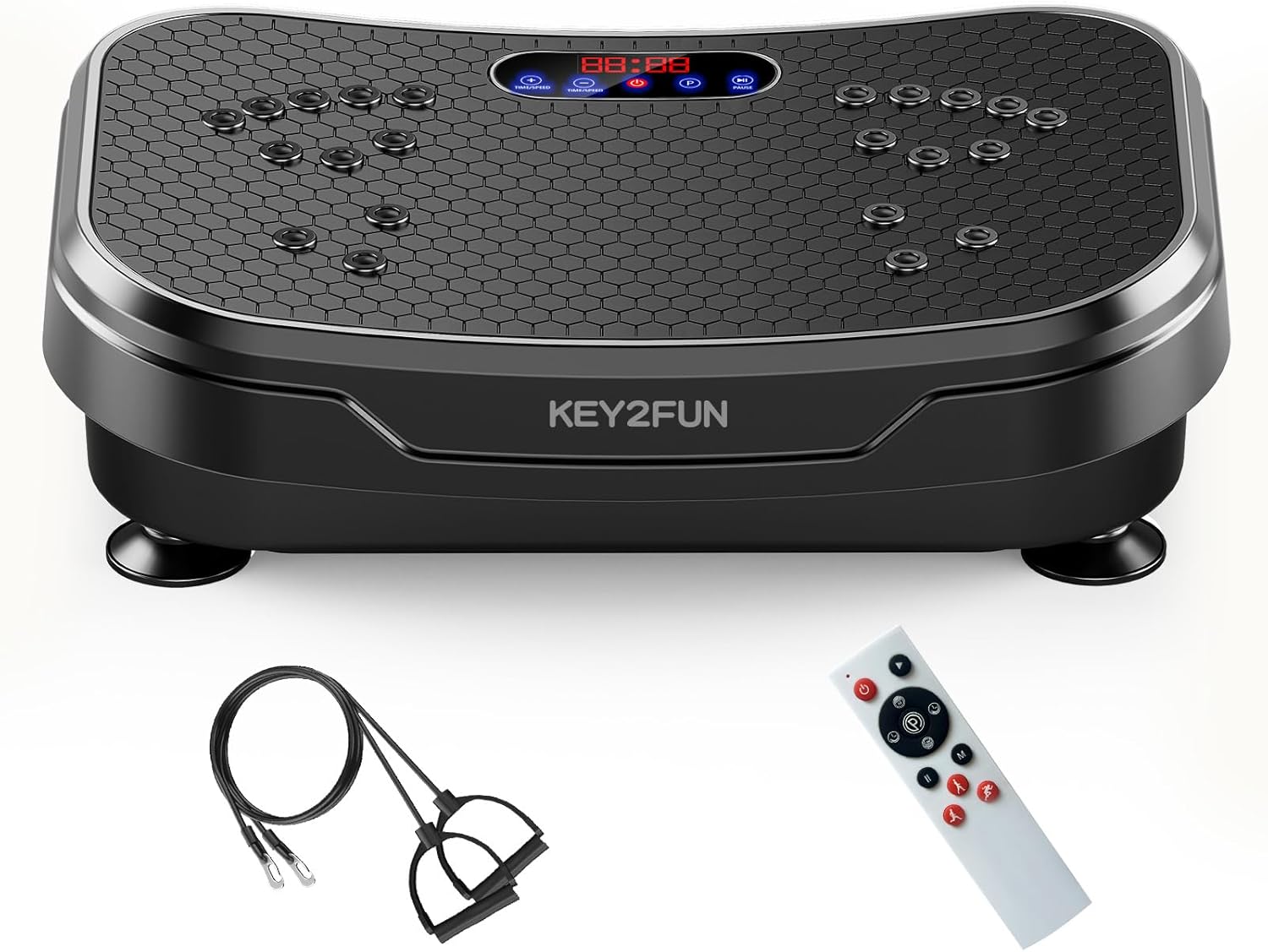KEY2FUN 2025 Vibration Plate - Boost Lymphatic Drainage