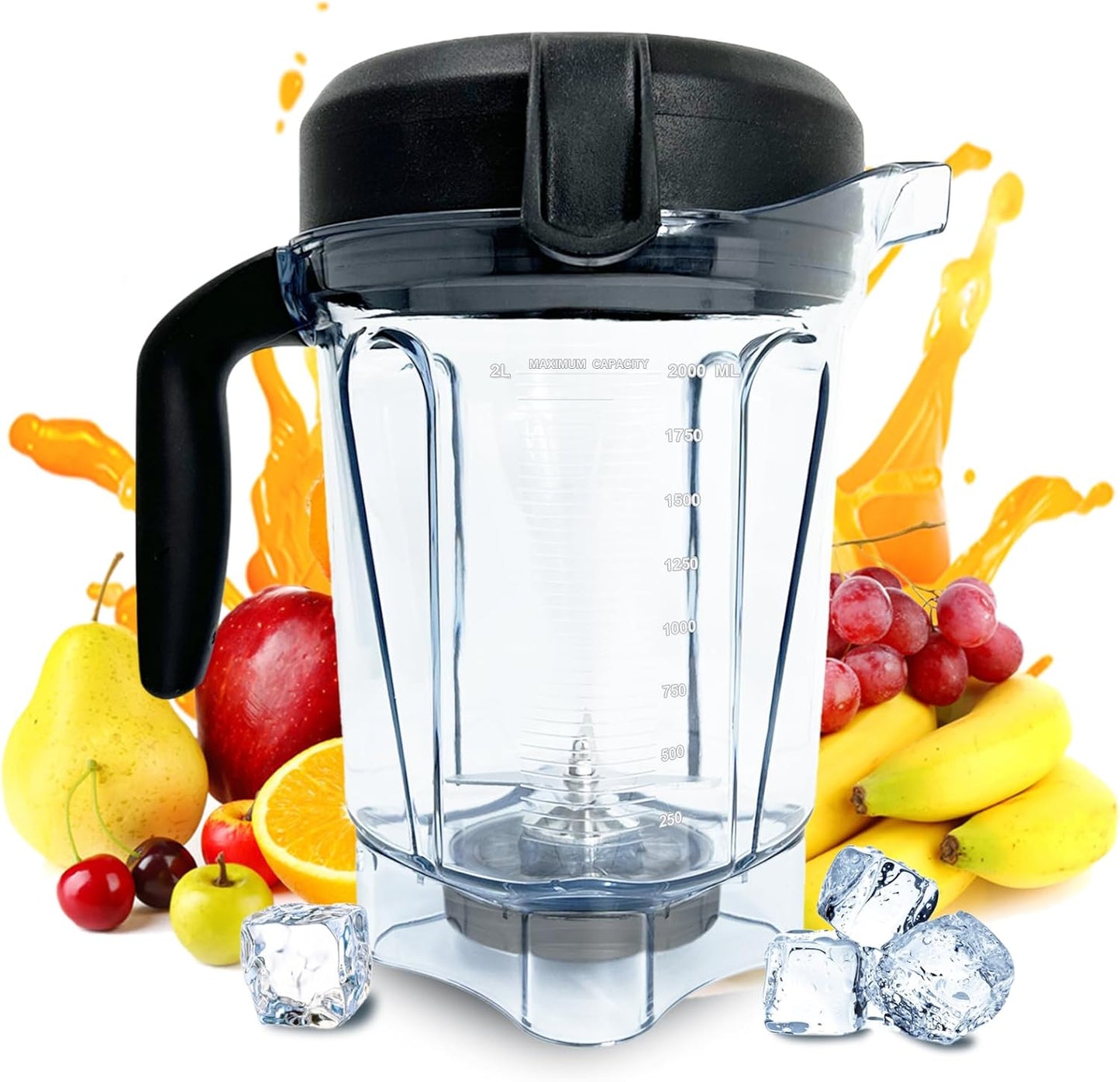 64oz Low-Profile Vitamix Blender Pitcher by Senlee